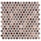 Andova Tiles Orb 0.75" x 0.75" Metal Penny Round Mosaic Tile ANDORB254 - alternate 4